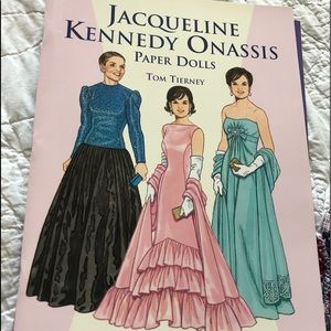 Jacqueline Kennedy Onassis Uncut Paper Dolls Book